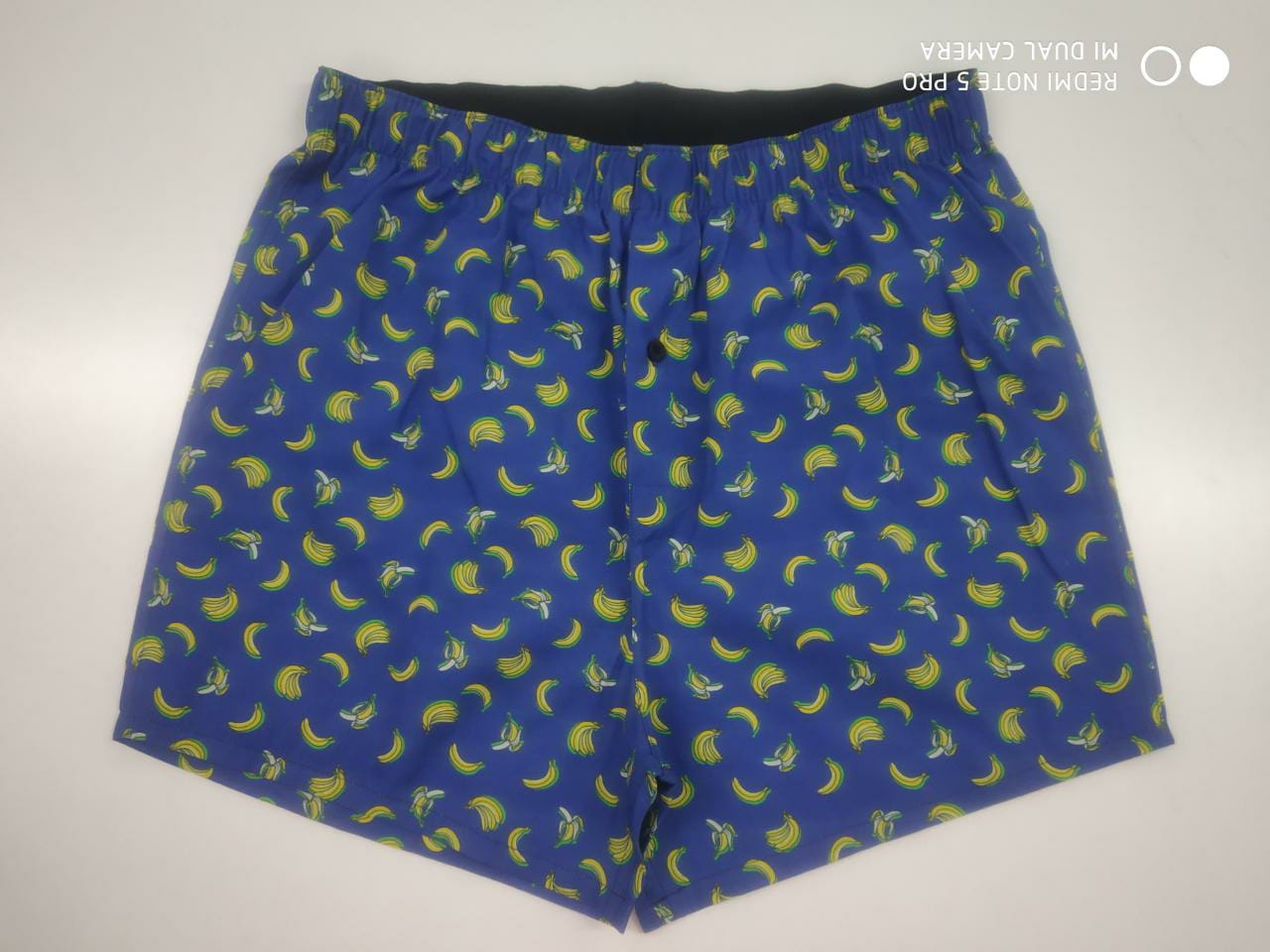 Woven cotton print boxer